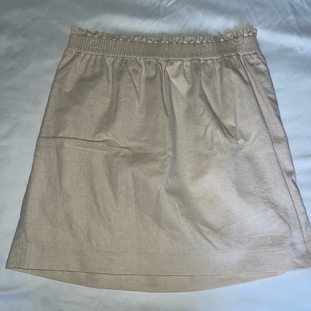 J. Crew linen skirt